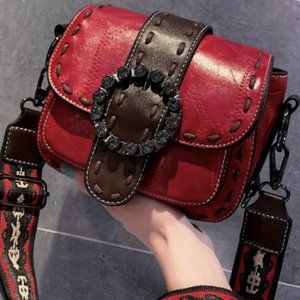 NEW Retro Dorothy Shoulder Bag -Brand new Stunning Unique purse - Red